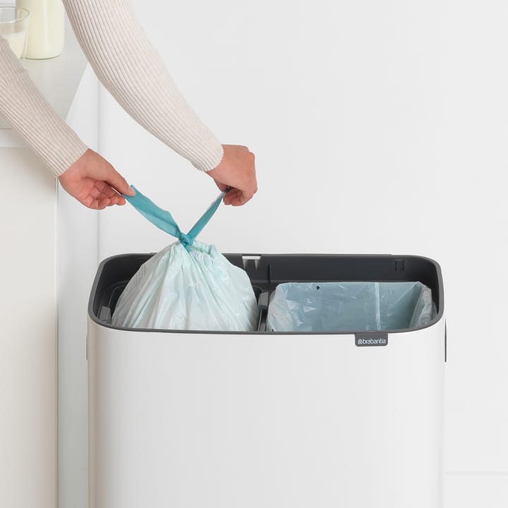 Bo touch bin 2x30 L - blanco - Brabantia