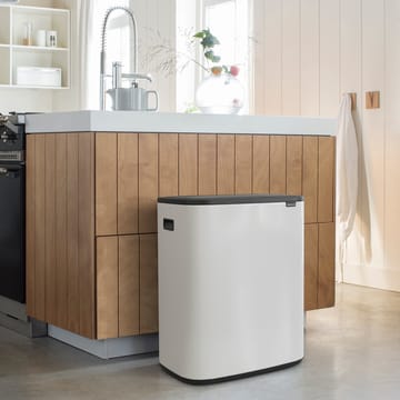 Bo touch bin 2x30 L - blanco - Brabantia