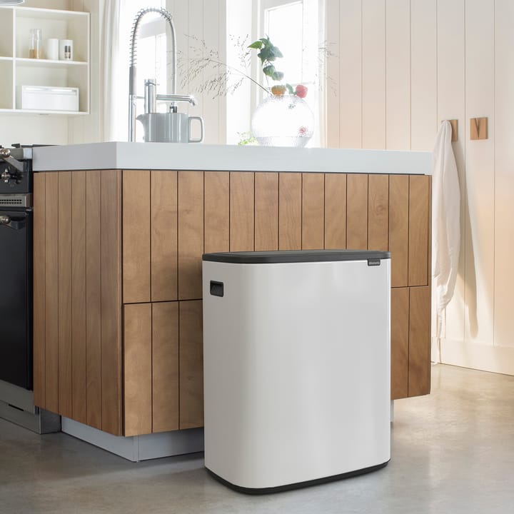 Bo touch bin 2x30 L - blanco - Brabantia