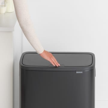 Bo touch bin 2x30 L - negro mate - Brabantia