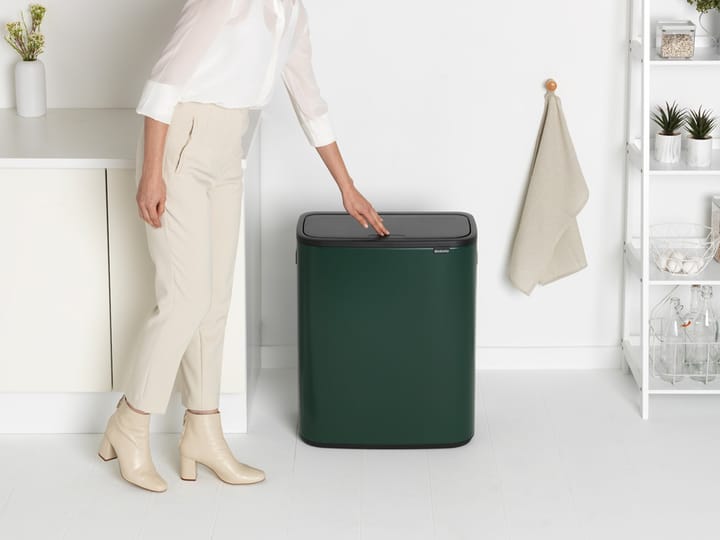 Bo touch bin 2x30 L - Pine green - Brabantia