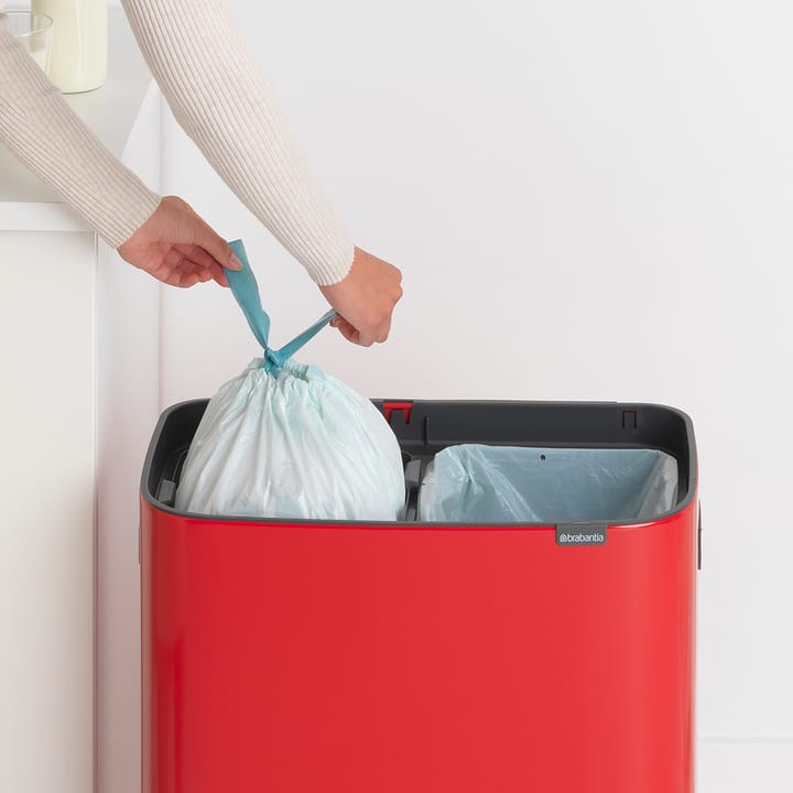 Bo touch bin 2x30 L, rojo pasión Brabantia