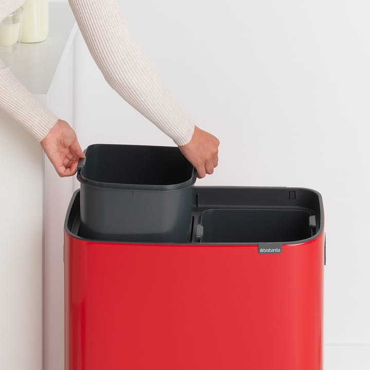Bo touch bin 2x30 L, rojo pasión Brabantia