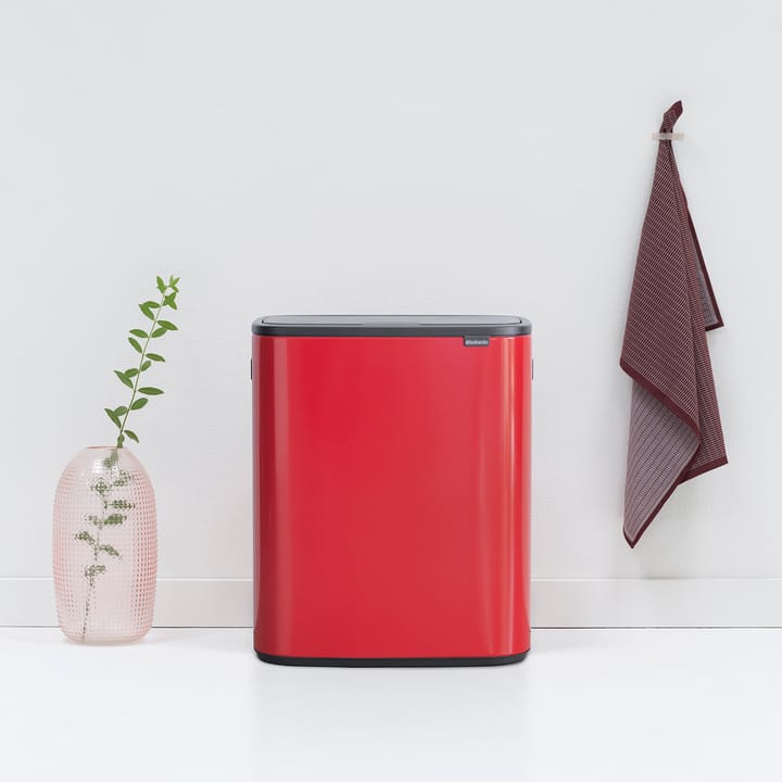 Bo touch bin 2x30 L, rojo pasión Brabantia