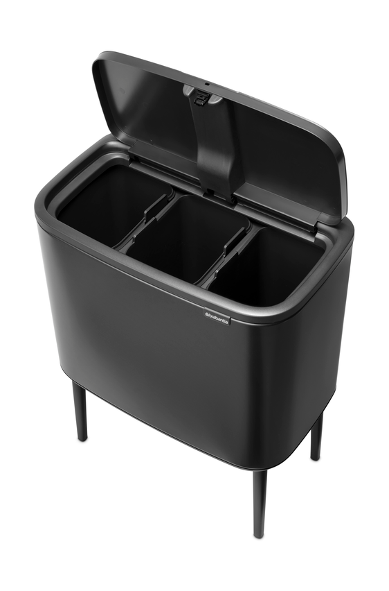 Bo Touch Bin 3 x 11 L, Confident Grey Brabantia