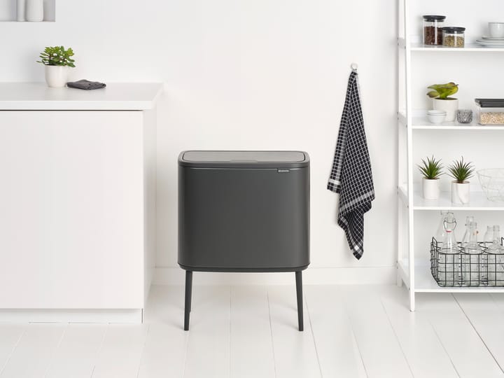 Bo Touch Bin 3 x 11 L, Confident Grey Brabantia
