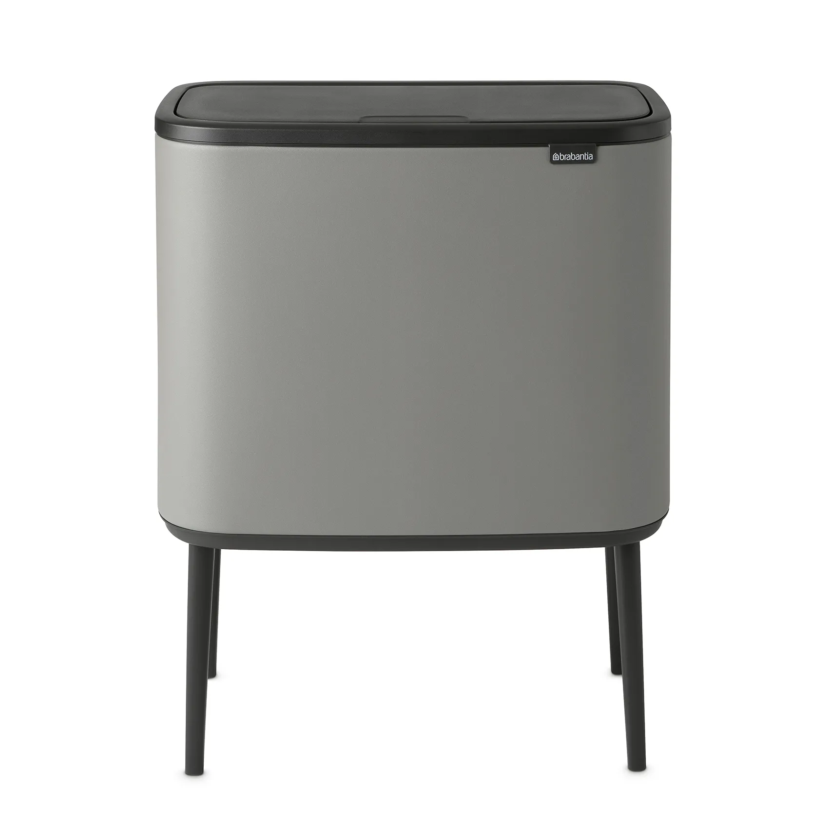 Bo Touch Bin 3 x 11 L, Mineral concrete grey Brabantia