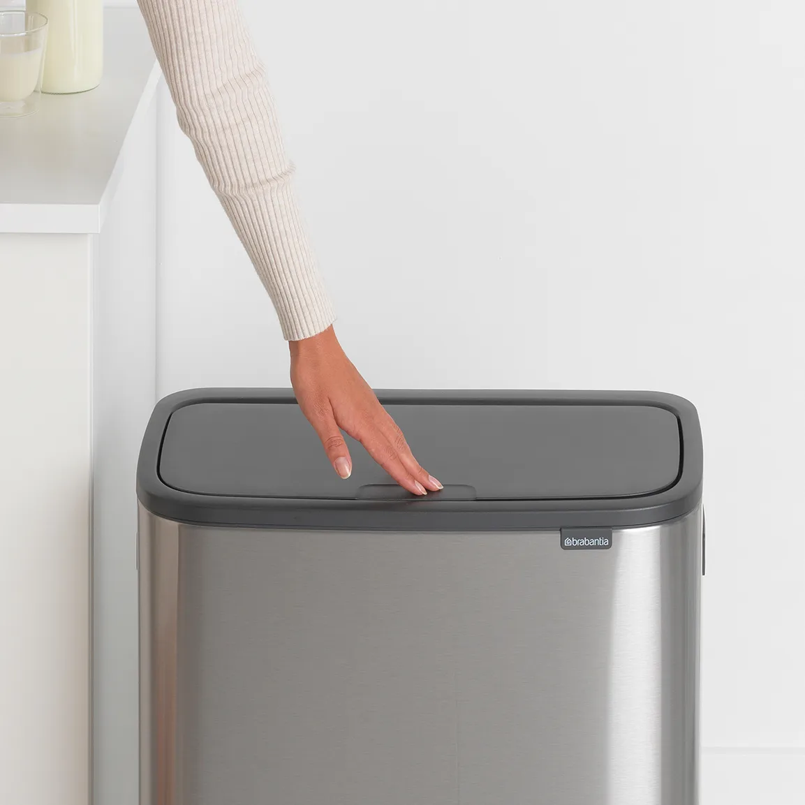 Bo touch bin 60 L, acero cepillado mate Brabantia