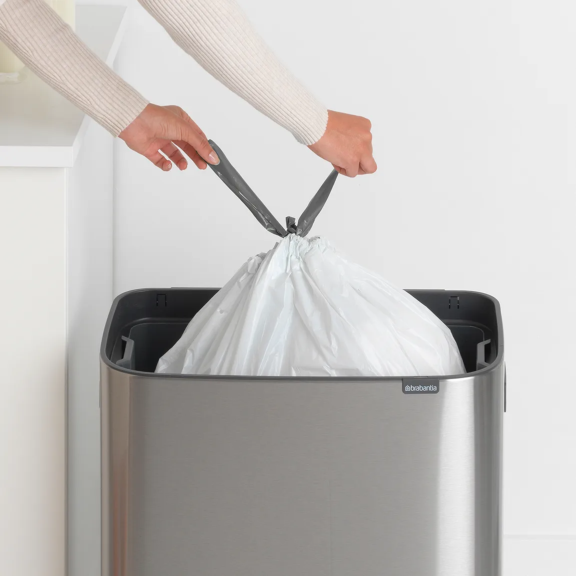 Bo touch bin 60 L, acero cepillado mate Brabantia