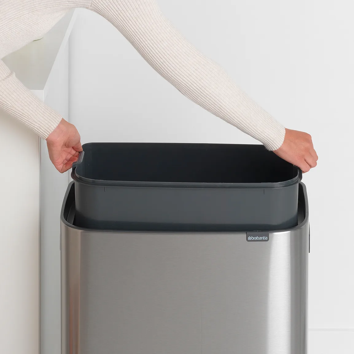 Bo touch bin 60 L, acero cepillado mate Brabantia