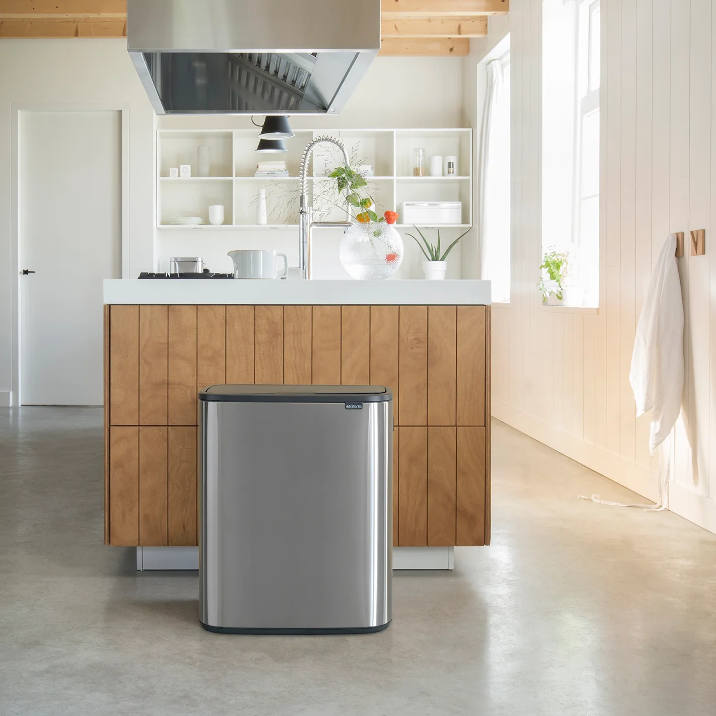 Bo touch bin 60 L, acero cepillado mate Brabantia