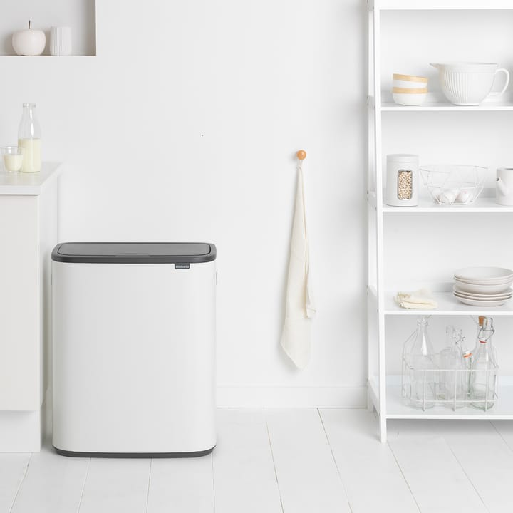 Bo touch bin 60 L, blanco Brabantia
