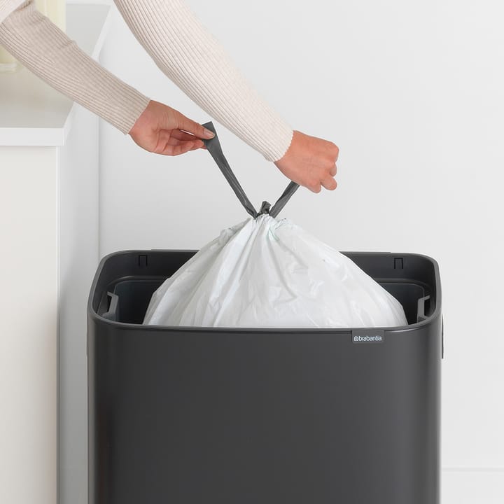 Bo touch bin 60 L, negro mate Brabantia
