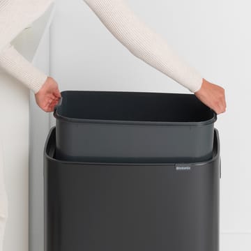 Bo touch bin 60 L - negro mate - Brabantia