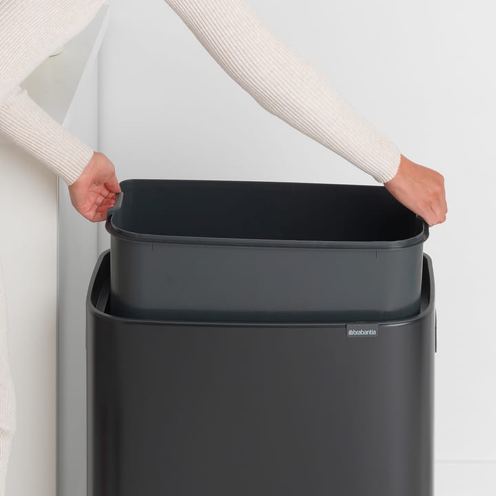 Bo touch bin 60 L, negro mate Brabantia