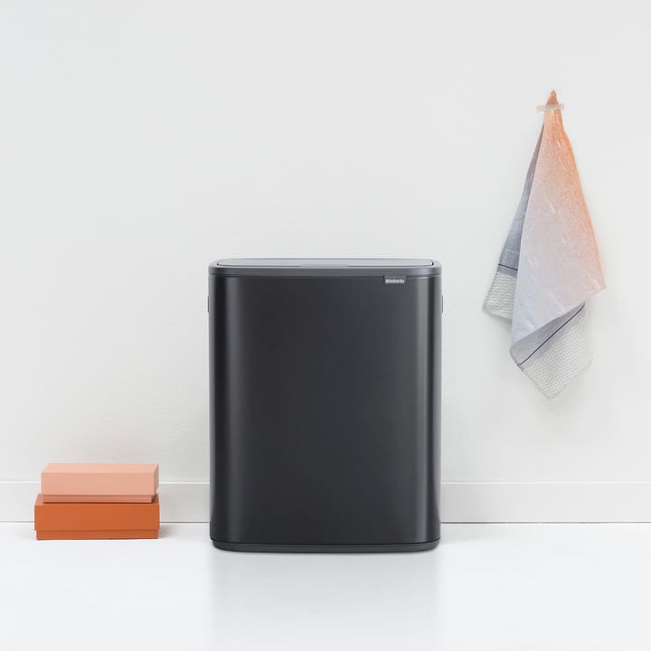 Bo touch bin 60 L, negro mate Brabantia