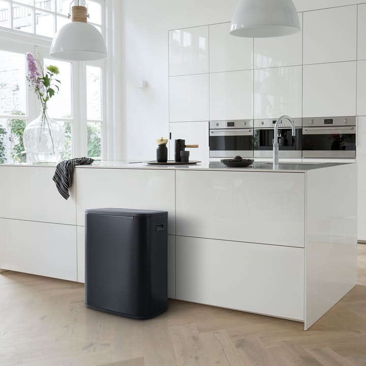 Bo touch bin 60 L, negro mate Brabantia