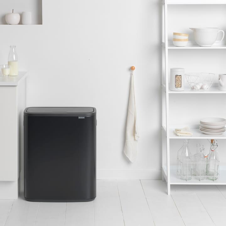 Bo touch bin 60 L, negro mate Brabantia