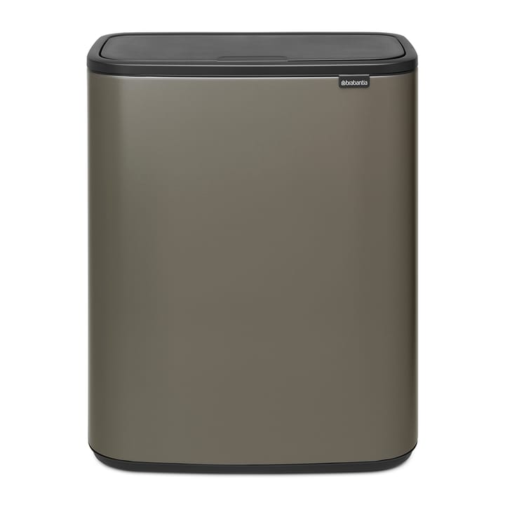 Brabantia Cubo de basura, Platinum, 2 x 30 l : : Hogar y cocina