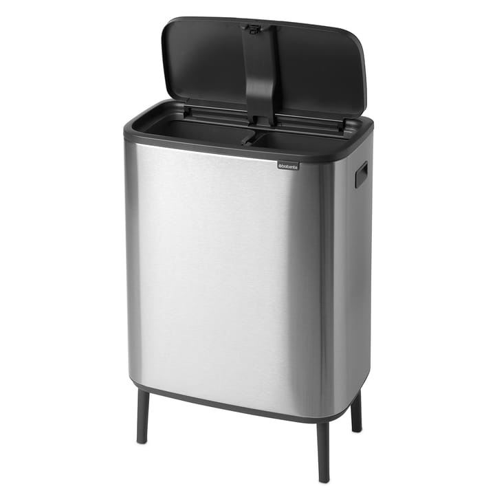 Bo touch bin high 2x30 L - acero cepillado mate - Brabantia