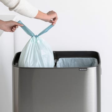 Bo touch bin high 2x30 L - acero cepillado mate - Brabantia