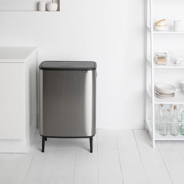 Bo touch bin high 2x30 L - acero cepillado mate - Brabantia