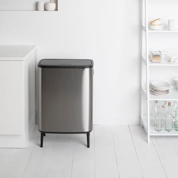 Bo touch bin high 2x30 L - acero cepillado mate - Brabantia