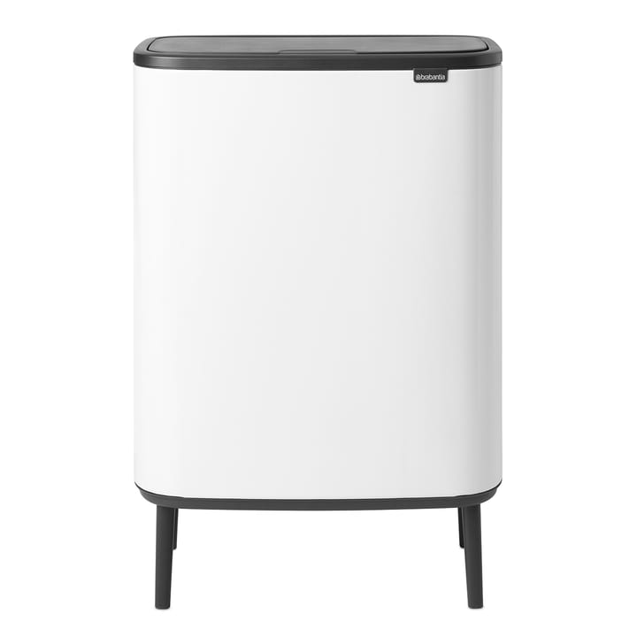 Bo touch bin high 2x30 L - blanco - Brabantia