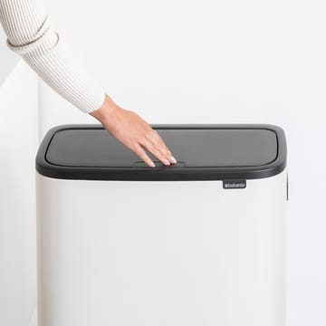 Bo touch bin high 2x30 L - blanco - Brabantia