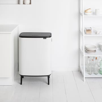 Bo touch bin high 2x30 L - blanco - Brabantia