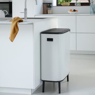 Bo touch bin high 2x30 L - blanco - Brabantia