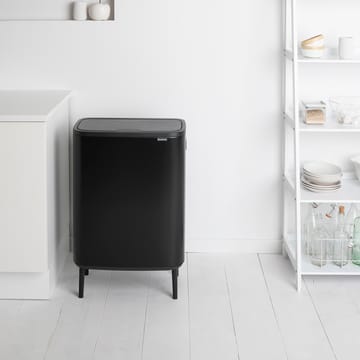 Bo touch bin high 2x30 L - negro mate - Brabantia