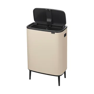 Bo touch bin high 2x30 L - Soft Beige - Brabantia