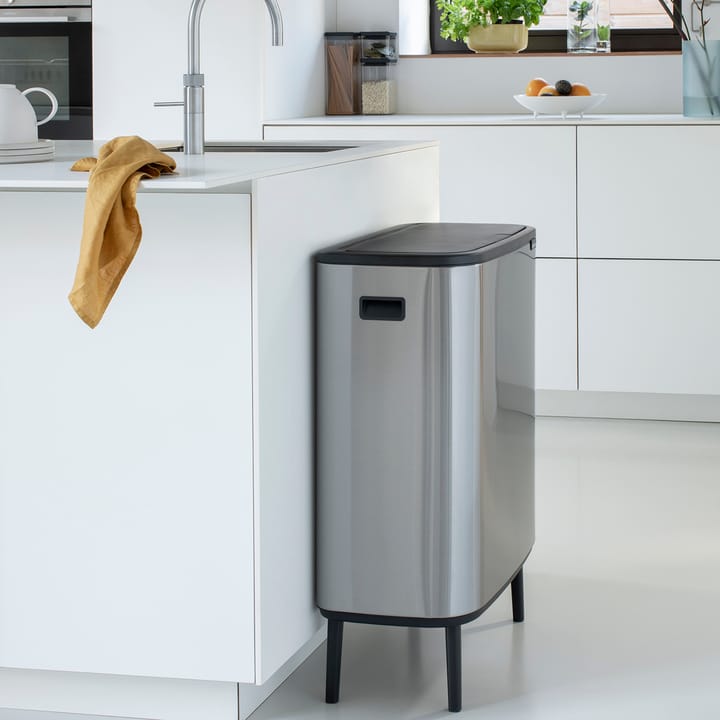 Bo touch bin high 60 L - acero cepillado mate - Brabantia