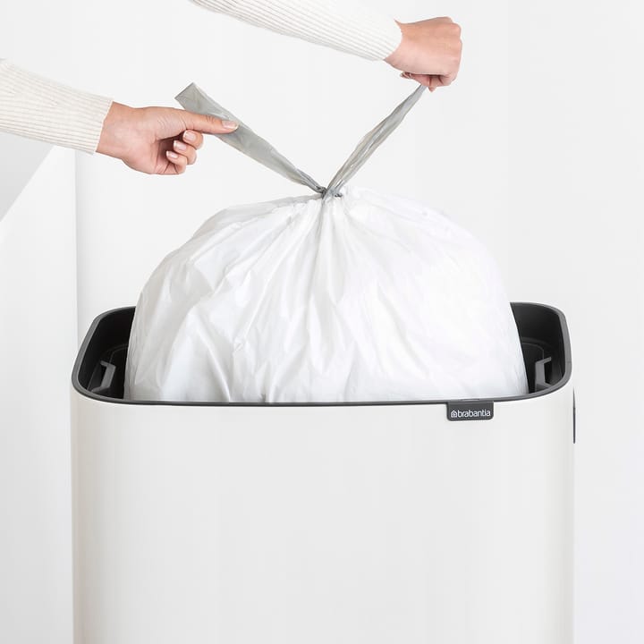 Bo touch bin high 60 L - blanco - Brabantia