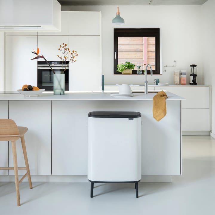 Bo touch bin high 60 L, blanco Brabantia