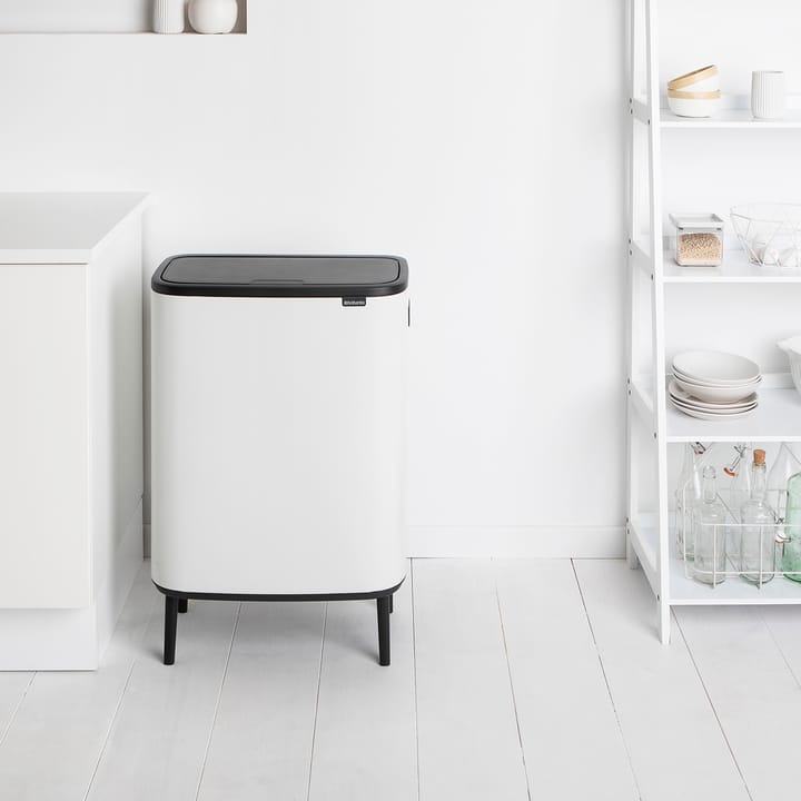 Bo touch bin high 60 L, blanco Brabantia