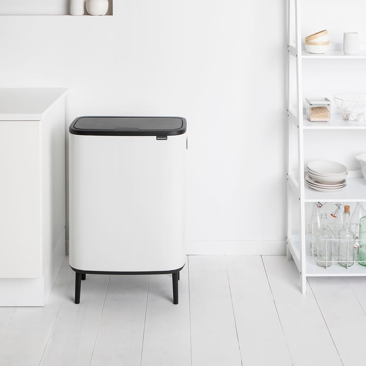 Bo touch bin high 60 L - blanco - Brabantia