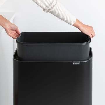 Bo touch bin high 60 L - negro mate - Brabantia