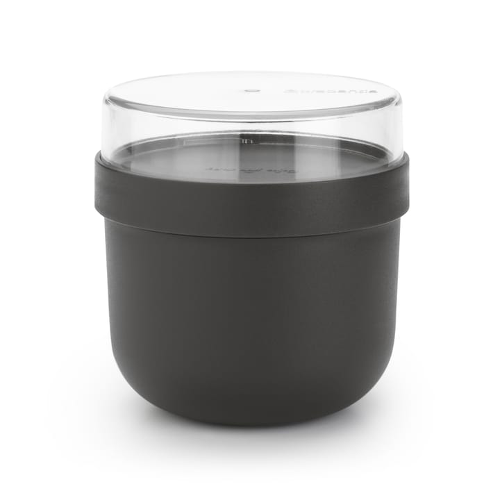 Bol de desayuno Make & Take 0,5 L - gris oscuro - Brabantia