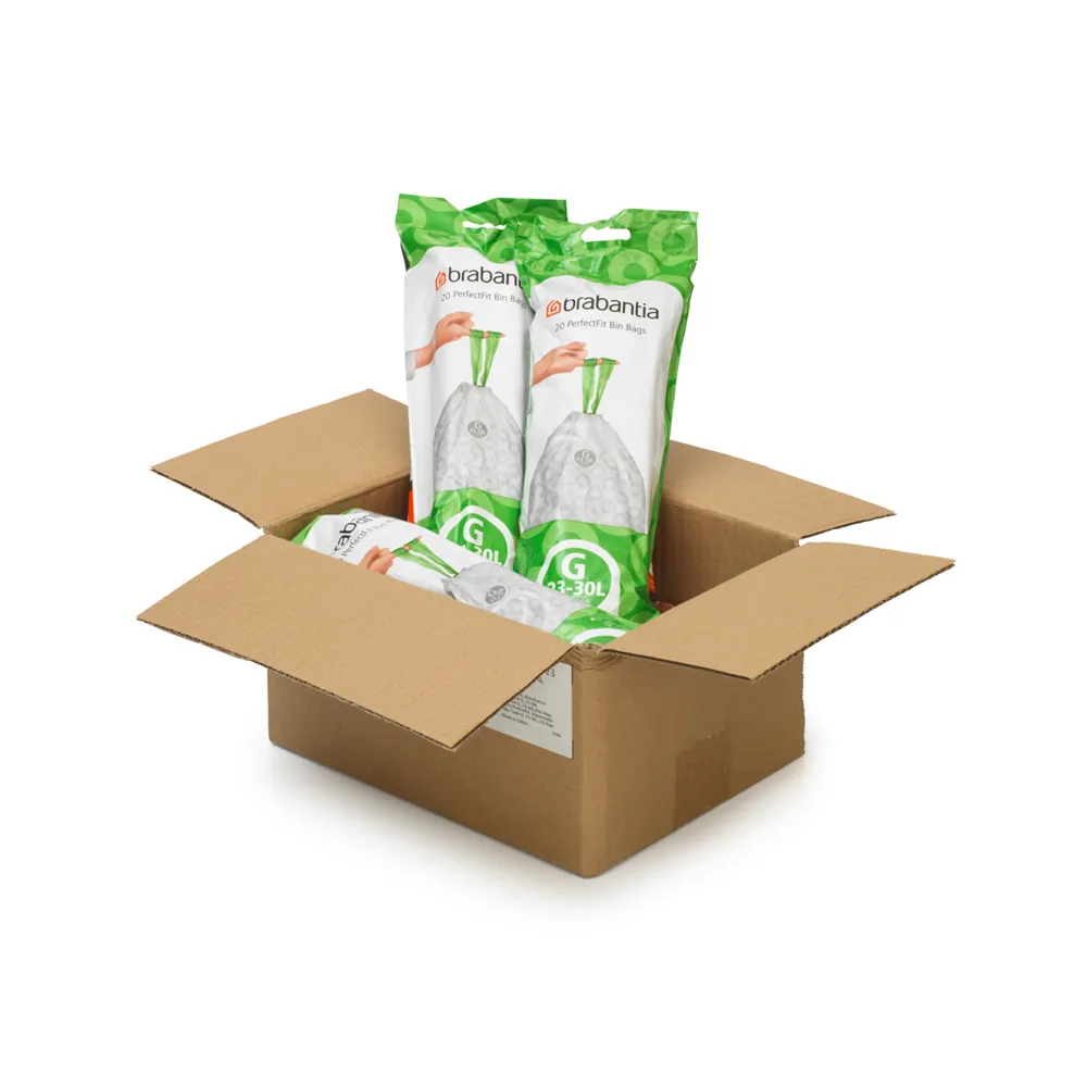 Bolsas de basura Brabantia PerfectFit 120 bolsas, Modell G, 23-30 L Brabantia