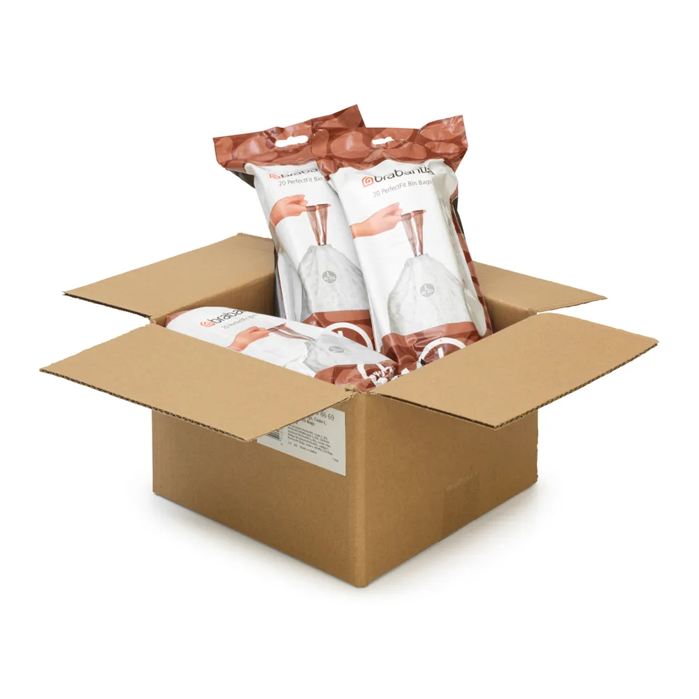 Bolsas de basura Brabantia PerfectFit 120 bolsas, Modell L, 40-45 L Brabantia