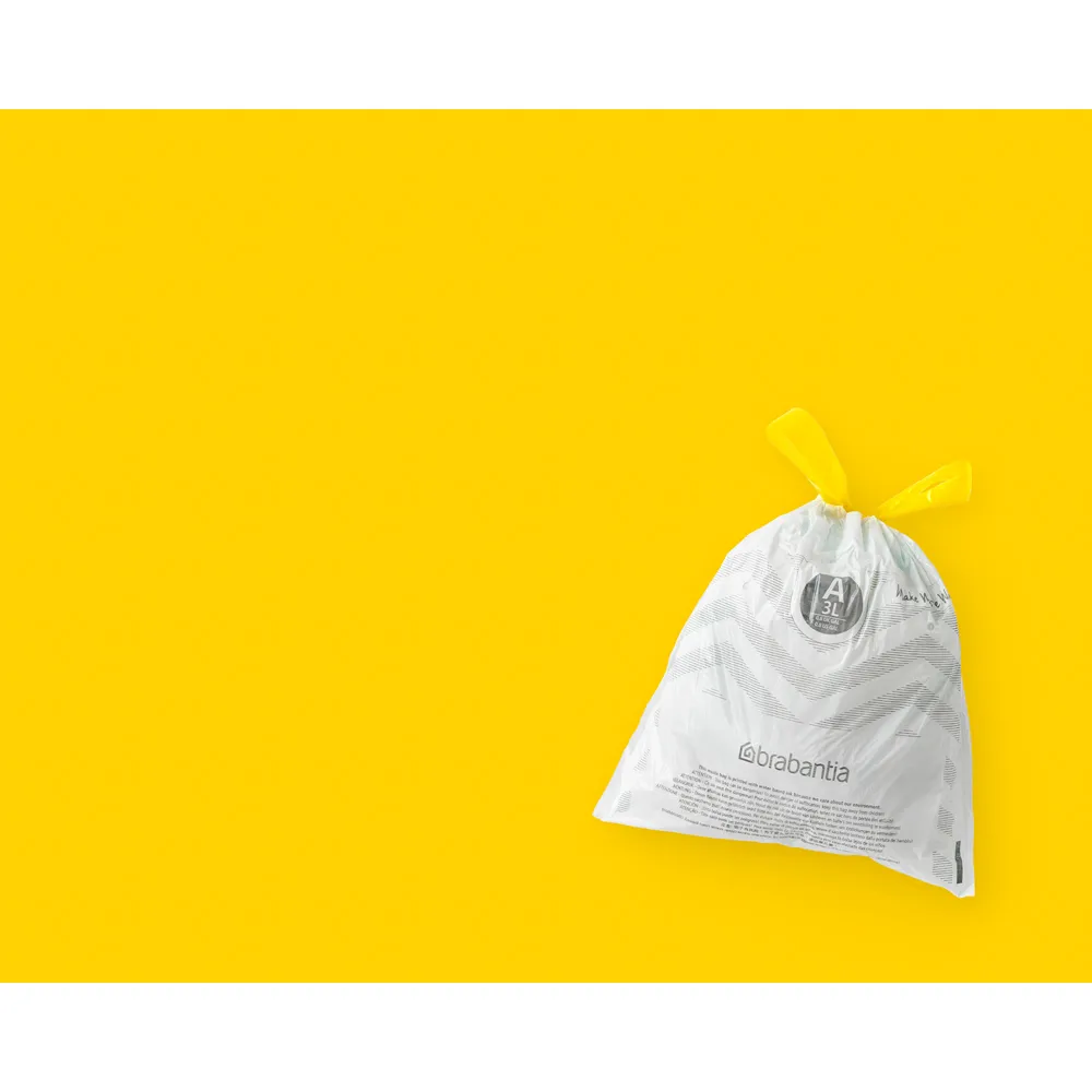 Bolsas de basura Brabantia PerfectFit 200 bolsas, Modell A, 3 L Brabantia
