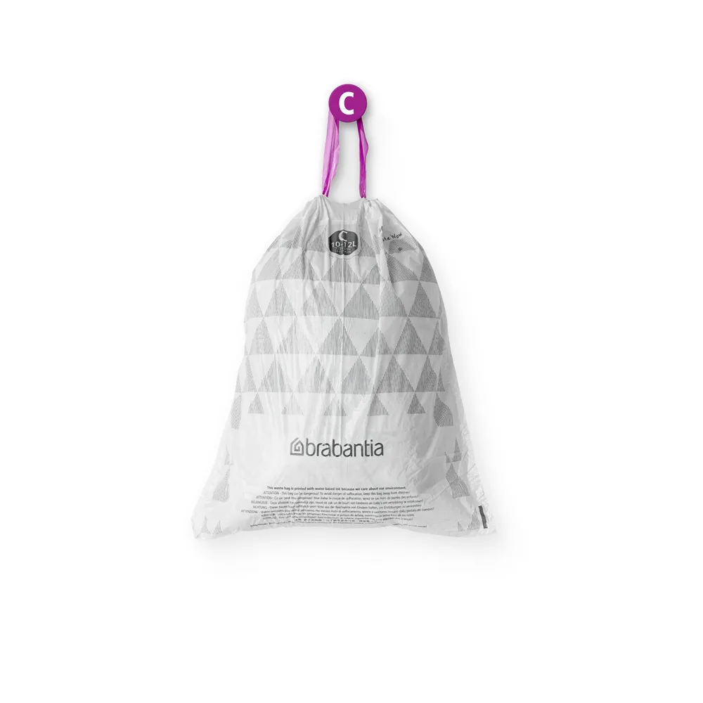 Bolsas de basura Brabantia PerfectFit 200 bolsas, Modell c, 10-12 l Brabantia