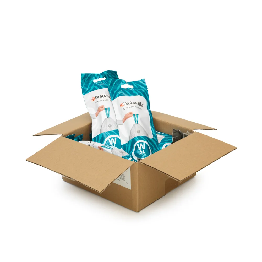 Bolsas de basura Brabantia PerfectFit 200 bolsas, Modell W, 5 L Brabantia
