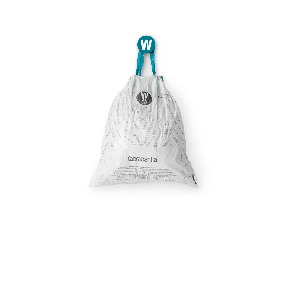 Bolsas de basura Brabantia PerfectFit 200 bolsas, Modell W, 5 L Brabantia