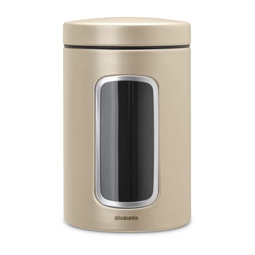 Bote con ventana Brabantia 1,4 L - Metallic Gold - Brabantia