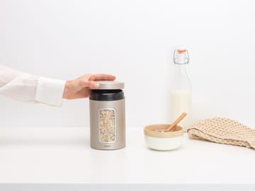 Bote con ventana Brabantia 1,4 L - Metallic Gold - Brabantia
