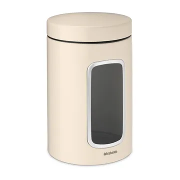 Bote con ventana Brabantia 1,4 L - Soft beige - Brabantia