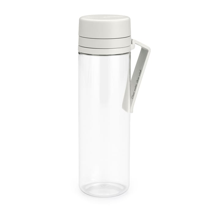 Botella de agua con Mantaro Make & Take 0,5 L - gris claro - Brabantia